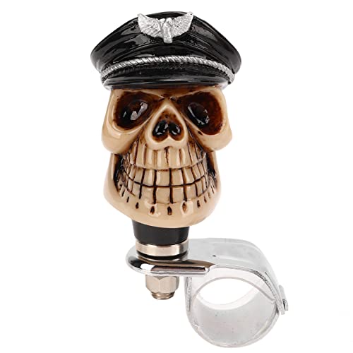 Bouton tournant de volant robuste et ergonomique pour manœuvre noire