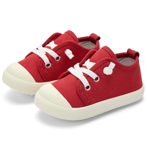 Toddler Canvas Shoes for Boys Girls Slip On Little Kids Sneakers with Soft Sole Breathable Unisex Child Fashion Causal Running Shoes2