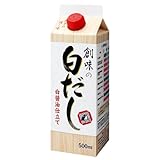 創味 創味の白だし 白醤油仕立て 500ml