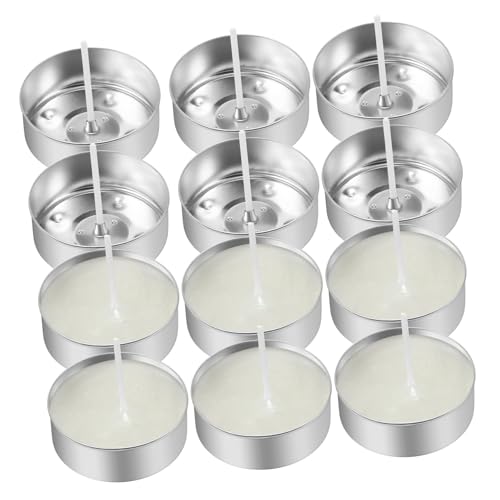 Kit para hacer velas con recipientes de aluminio y mechas