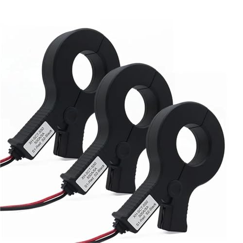 Transformador SCT-S50 600A/5A para medir corriente de forma segura y sin cortes de energía