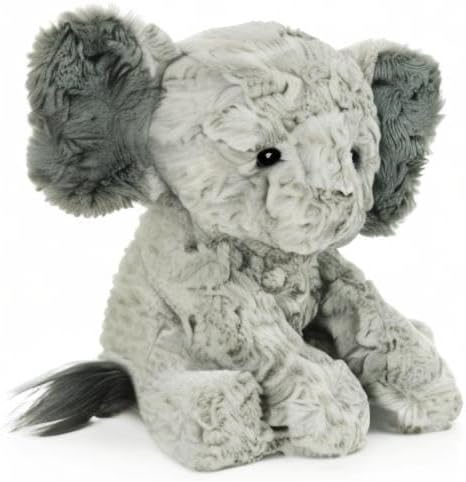 GUND Cozys Collection Elephant Plush Stuffed Animal for Ages 1 and Up, Gray, 10"