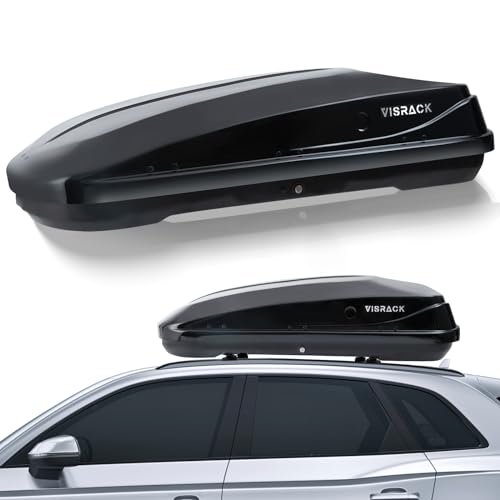 VUMALL Rooftop Cargo Boxes Large Hard Shell Carriers Rooftop Cargo Carrier with Key Lock 56