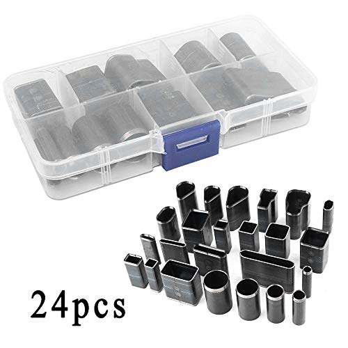 24 Shape Style One Hole Hollow Punch Cutter Tool Leather Craft Set Diy For Handmade #TOP1