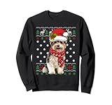 Este suéter feo de pijama de Navidad Yorkshire Terrier es una idea de regalo para hombres, mujeres, niños y familia. Completa tu colección de accesorios navideños para él o ella con esta camiseta. Suéter feo de Navidad, haz pijama de Navidad para cualquier persona que ama el perro.