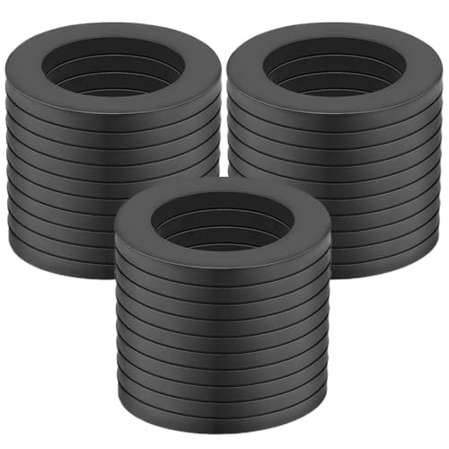 30 Stück Dichtungsringe Sanitär - 3/4 Zoll Gummidichtung, Schwarz Gummi Wasserhahn Dichtung, Dichtringe Unterlegscheiben für Duschkopf Dichtung Waschbecken Ablauf Poolpumpe
