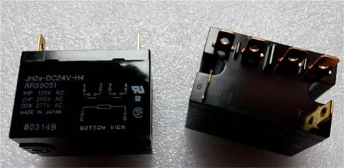 Relais JH2A-DC24V-H4 à broches DIP6 | Module compact 24VDC haute isolation