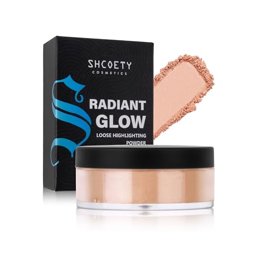 SHCOETY Cosmetics Loose Setting Powder, Translucent Finish, Professional Makeup (04, 0.282 oz)