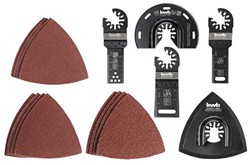 Kit 17 accessoires multifonctions Kwb Einhell en acier durable et robuste - 2