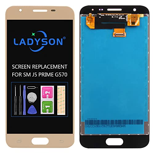 【3】 Lista di imballaggio: 1 display LCD per Samsung G570, 1 kit di strumenti di apertura, 1 nastro adesivo 3M.