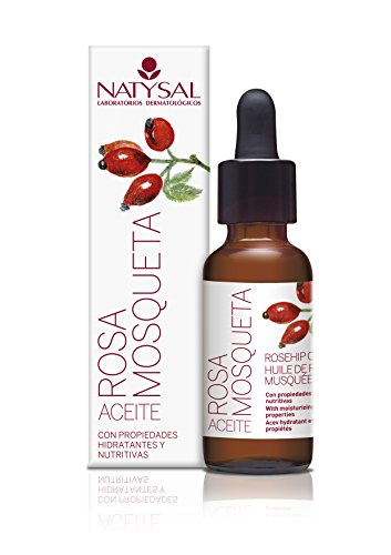 Natysal Rosehip Oils 100% Pure Organic First Cold Pressed Virgin Oil 30 ml.