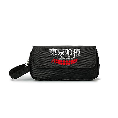 Preisvergleich Produktbild ANDD Brieftasche Anime Tokyo Ghoul Geldbörse Kosmetisches Briefpapier Bleistiftbeutel Mädchen Jungen Geschenk Zurück zu Schule Handtasche Tragbar