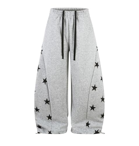 Pantalon de jogging Y2K femme pour corriger la silhouette avec une coupe large et confortable