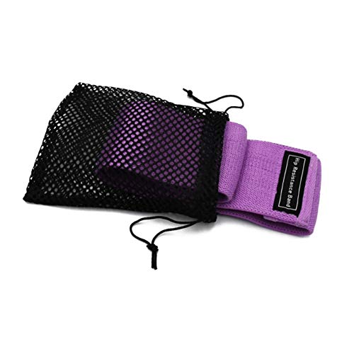 ColorfulLaVie Hip Resistance Band With Mesh Bag Exercise Loops Activate Glutes And Thigh Sports for Women Men Sports Trend, Fitness, Extreme Challenge, Dance Sports
