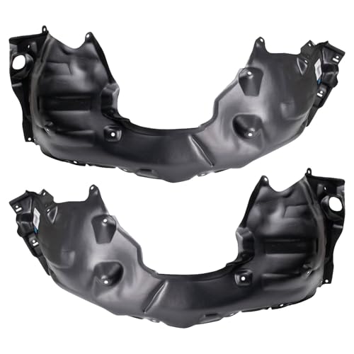 Image of TRQ Inner Fender Liner Set Compatible with 2018-2019 Toyota Camry TO1248214 TO1249214