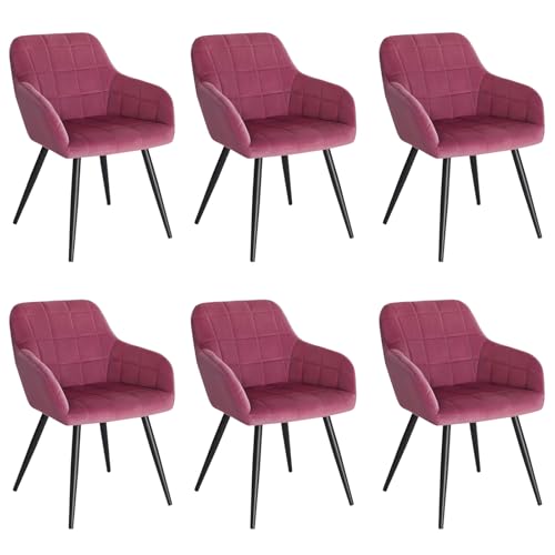 WOLTU Esszimmerstühle 6er Set Esszimmerstuhl Küchenstuhl Polsterstuhl...