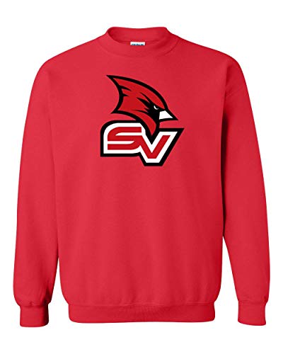 CreateMyTee | Grand Valley State University EST Two Color Crewneck Sweatshirt |