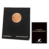 最高級 プレミアムコーヒー 豆 ブラックアイボリーコーヒー BLACK IVORY COFFEE 35g 特製リーフレット付き タイ産 アラビカ