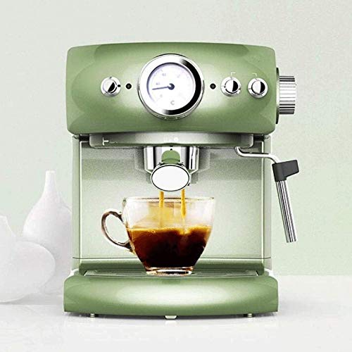 Kaffeemaschine Grüner Edelstahl Haushalt Voller Halbautomatischer Kommerzieller Dampfschaum – Bild 8