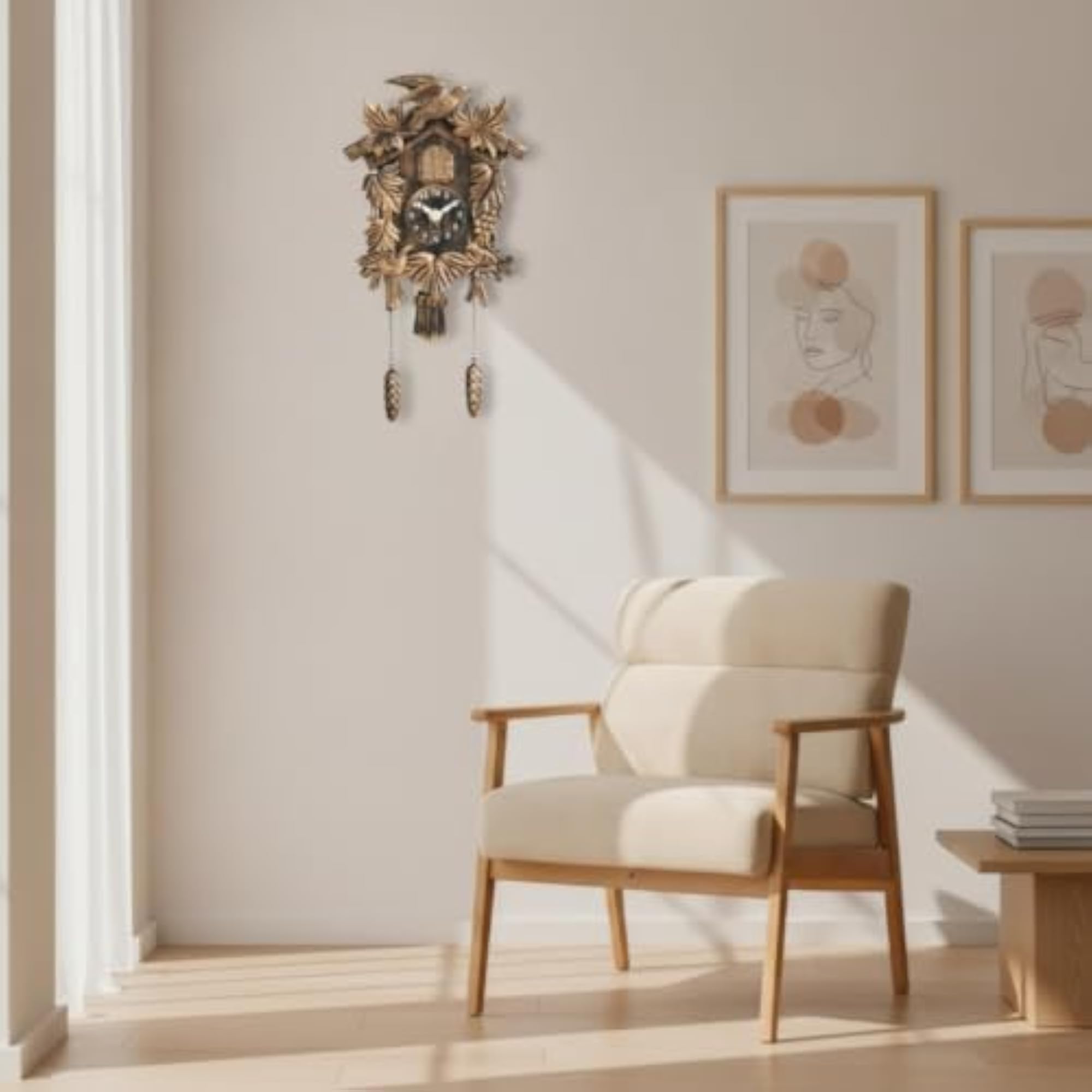 Cuckoo Clock Weight with Cone-Shaped Design