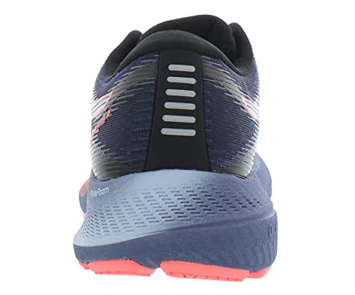 Image of ASICS Gel-Kayano Lite 2 Womens Shoes Size 7.5, Color: Navy /Rosy Pink /Ocean Blue