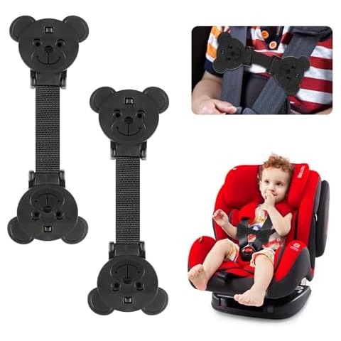 QOPAHI Bear-Shaped Baby Safety Strap Cover