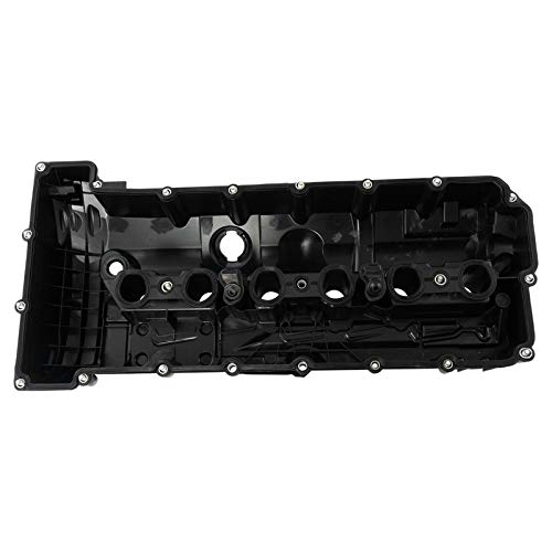 Image of TRQ Engine Valve Cover w /Gasket and Hardware Compatible with BMW 1 Series / 3 Series / 5 BMW 128i 328i 528i X3 X5 Z4