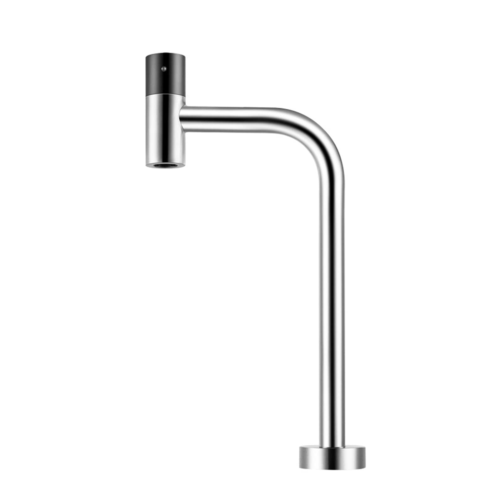 Robinet de cuisine monotrou en inox pour eau filtrée froide et évier moderne