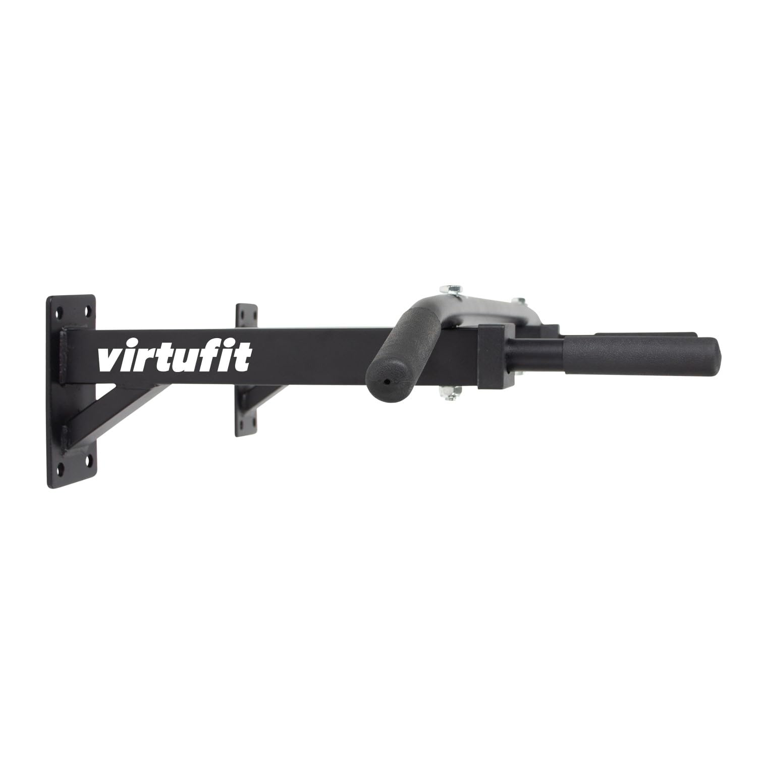 VirtuFit Barra per trazioni multifunzione Pro – Pull Up Bar – Montaggio a parete – Include materiale di fissaggio – Nero