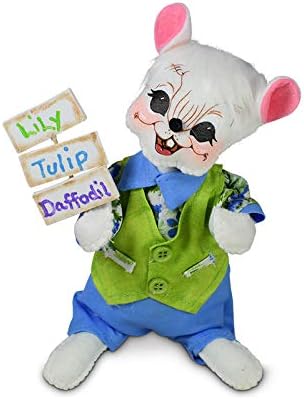Annalee 6in Flower Sign Mouse