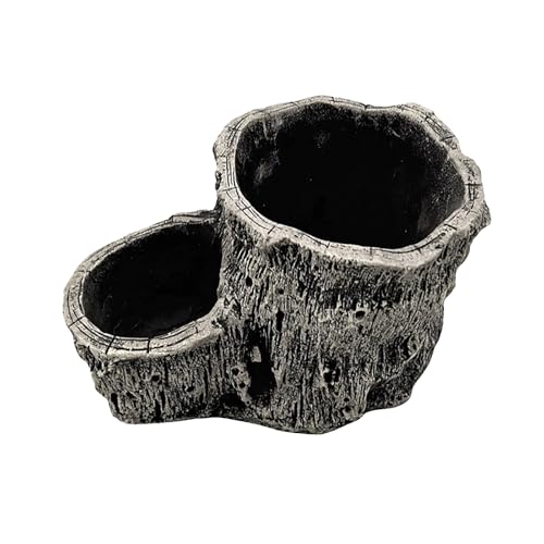 Qsvbeeqj Vintage Zementpflanzer mit Baumwurzel Textur für Sukkulenten...