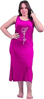 فستان كاش مايوه للارتداء في المنزل للنساء من قماش ليكرا ناعم لوزن من 60 إلى 90 كجم، ملابس مريحة وأنيقة