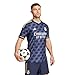 Real Madrid 23/24 Away Authentic Jersey (US, Alpha, 3X-Large, Regular, Regular, Legend Ink/Black)