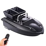 Smart Fishing Bait Boat, Dual Motor 500M Range Remote Control Fishing Feeder Toy RC Fishing Boats Fishing Tools Speedboat