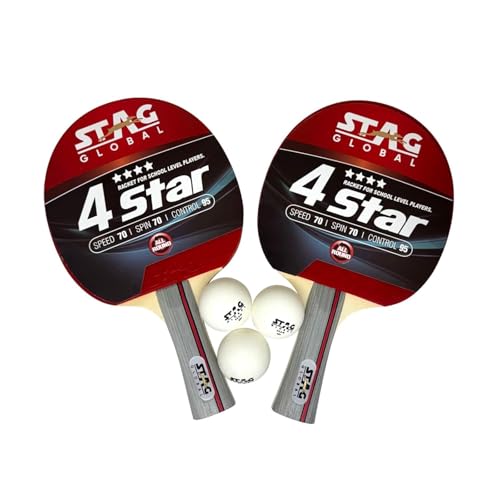 Image of Stag 4 Star Table Tennis Kit