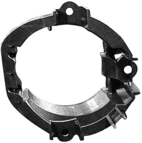 Miniatura 1 de Carlights360 Cubierta de parachoques para Toyota RAV4 con bisel de luz antiniebla 2006 2007 2008 2009 lado del pasajero  Carcasa negra - Reemplazo