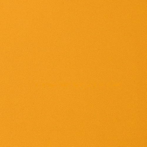 Image of 100% Cotton Duck Fabric by The Yard - Heavy Duty Canvas Cloth for Upholstery, Curtains, Bags, Crafts & Home Decor Size 62 inch- Available in Yellow, White, Natural & Blue (Yellow, 10 Metre)
