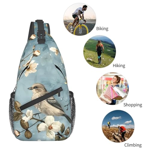 Mochila Sling Elegante Unisex para Viaje 15.3x7.2x3.5 in miniatura 6