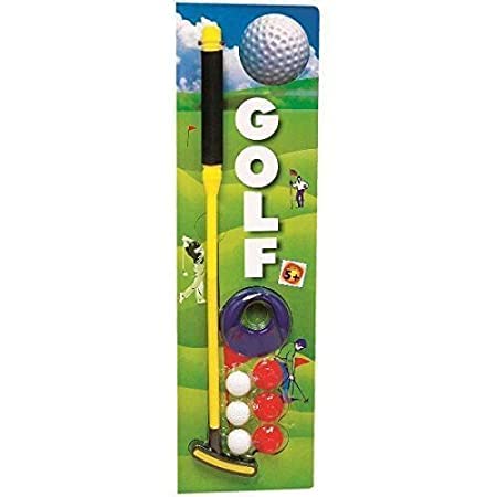 Golf Set Single Indoor Fun Game For Kids, Multicolor