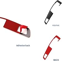 Vista 5 de SUNJIKA Compatible con consolas centrales de fibra de carbono, cubierta de moldura del panel de control del modo de conducción interior para BMW