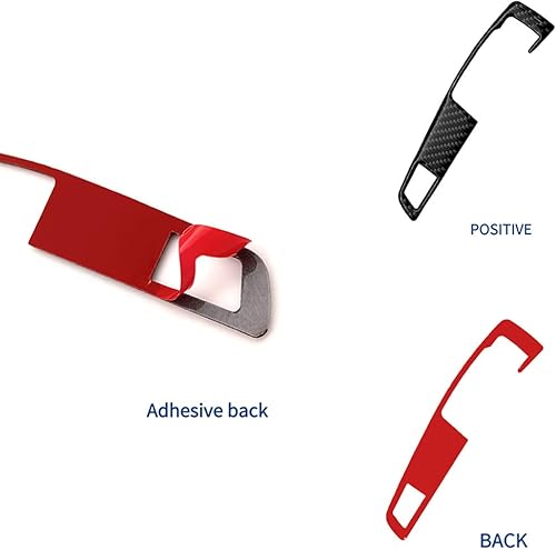 Miniatura 10 de SUNJIKA Compatible con caja de cambios de fibra de carbono, modo de conducción, cubierta de panel interior para BMW Serie 5 F10 F11 F12 F13 F18 F25