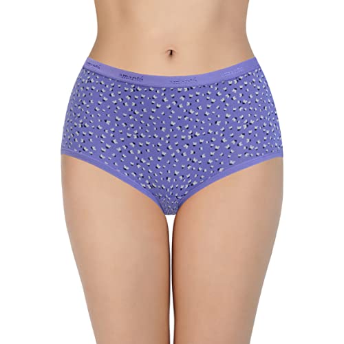 Image of Amante Printed Cotton Full Brief Panty Pack(Pack of 3)