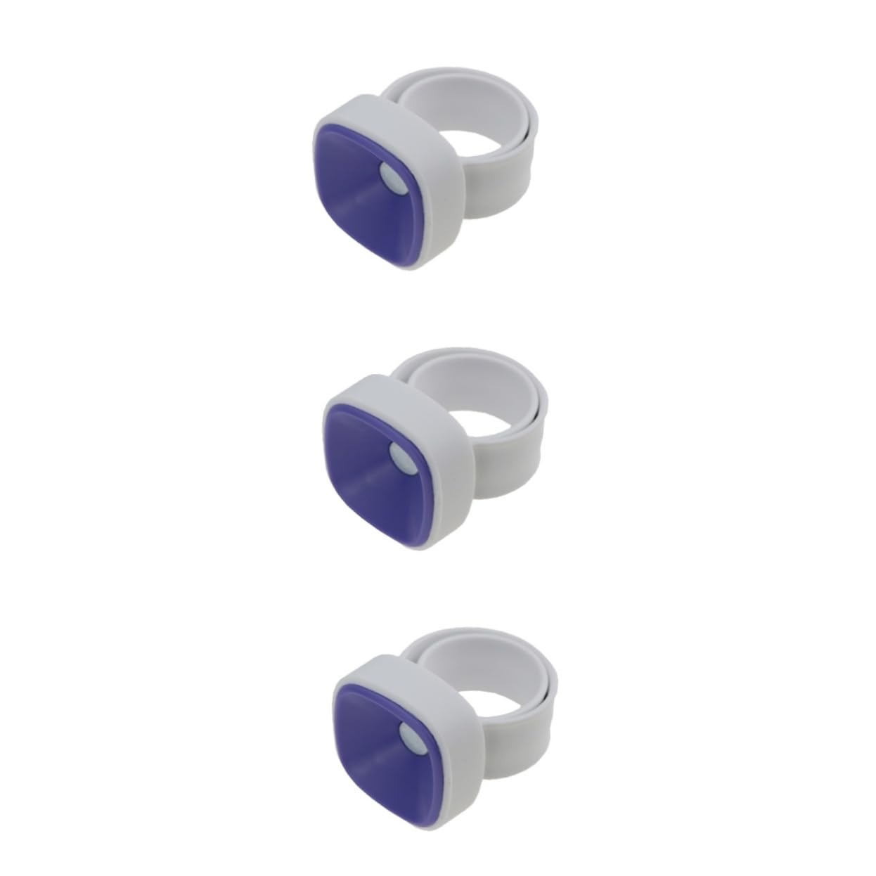 Lurrose 3piezas Soporte Magnético Para Alfileres Diseño De Anillo Funda De Muñeca Para Agujas De Coser Accesorio Práctico Para Manualidades y Costura Color Aleatorio