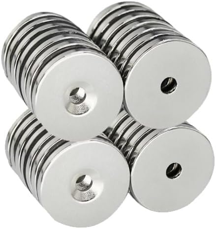 2~100PCS 30x3-5mm Rare Earth Neodymium 30 * 3 mm Hole 5mm Countersunk Magnetic 30 * 3-5mm magnet(15pcs)
