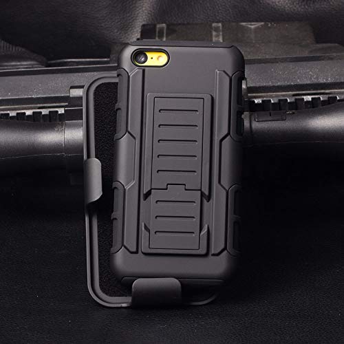 Cocomii Robot Belt Clip Holster iPhone 5C Case, Slim Thin Matte Kickstand Swivel Belt Clip Holster Reinforced Drop Protection Fashion Phone Case Bumper Cover Compatible with Apple iPhone 5C (Black)