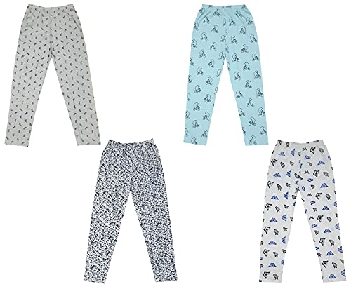 Image of indi weaves Regular Fit Cotton Printed Girls Pyjamas Set