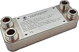 Tauscherfuache: 0,14m2, Durchmesser der Anschlusse: 3/4 zoll