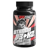 sehr hohe Dosierung Big-Zone Vitamin D3 + K2 + MG Magnesium  90 hochdosierte Kapseln  5.000 I.E. / nur eine Kapsel alle 5 Tage  VITAMIN DEPOT  Sport Supplement Nahrungsergänzung