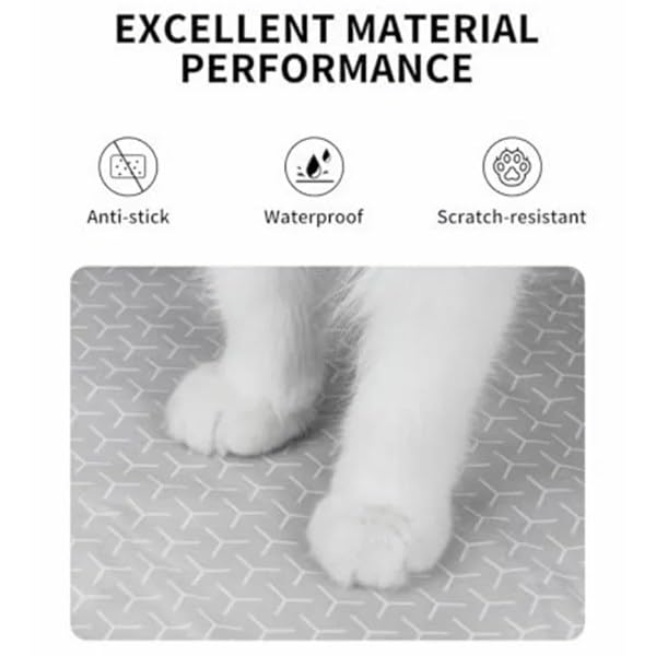 Pour bac à litière Puramax 2 et Purobot Max - Tapis anti-fuite pour litière automatique