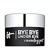 IT Cosmetics Bye Bye Under Eye Concealing Pot, Tan (W) - Skin-Smoothing Eye Cream & Concealer - Covers Dark Circles…